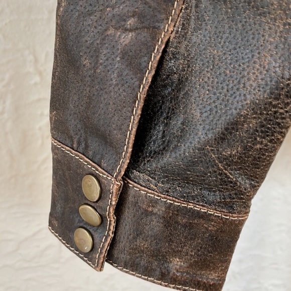 Genuine Leather Jacket - Picture 4 of 6